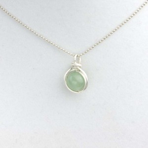 Green Aventurine Pendant - Jularee Handmade Jewelry