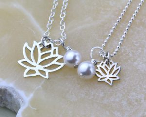 Lotus necklaces