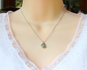 Green Aventurine Gemstone Necklace